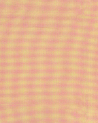 Tissu Seersucker Mini Vichy Jaune Rose - Mercerine
