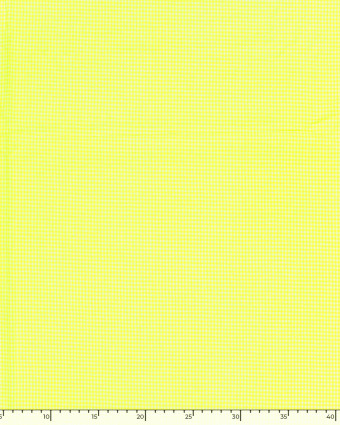 Tissu Seersucker Mini Vichy Jaune Fluo - Mercerine