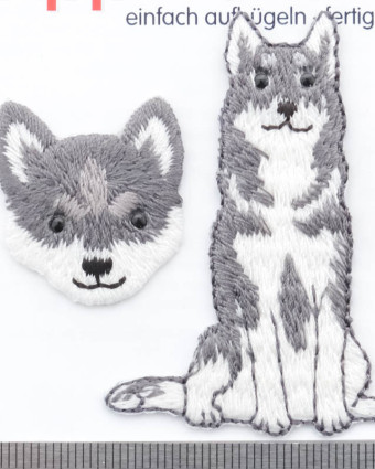 Badge thermocollant Husky - Mercerine