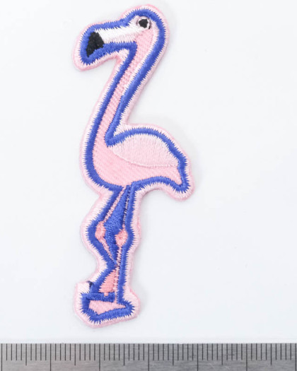 Ecusson Thermocollant Flamant rose - Mercerine