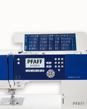 Machine à Coudre - Ambition 610 - PFAFF - Mercerine