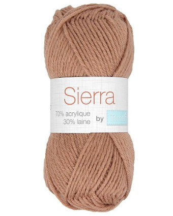 Fil à Tricoter Sierra 50g - 70% acrylique - Mercerine