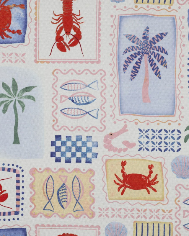 Toile de Coton Canvas Summer Patchwork - Mercerine