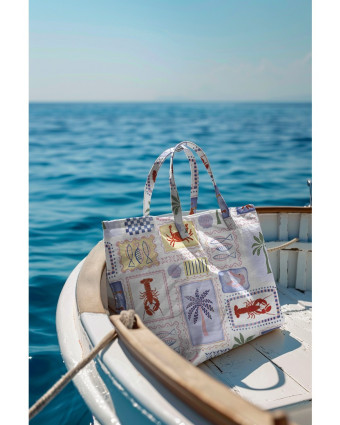 Toile de Coton Canvas Summer Patchwork - Mercerine