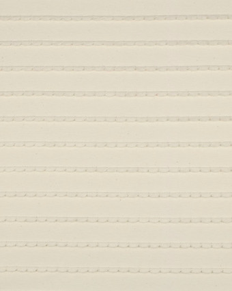 Jersey Rayures Mini Pétales Relief Beige Naturel - Mercerine