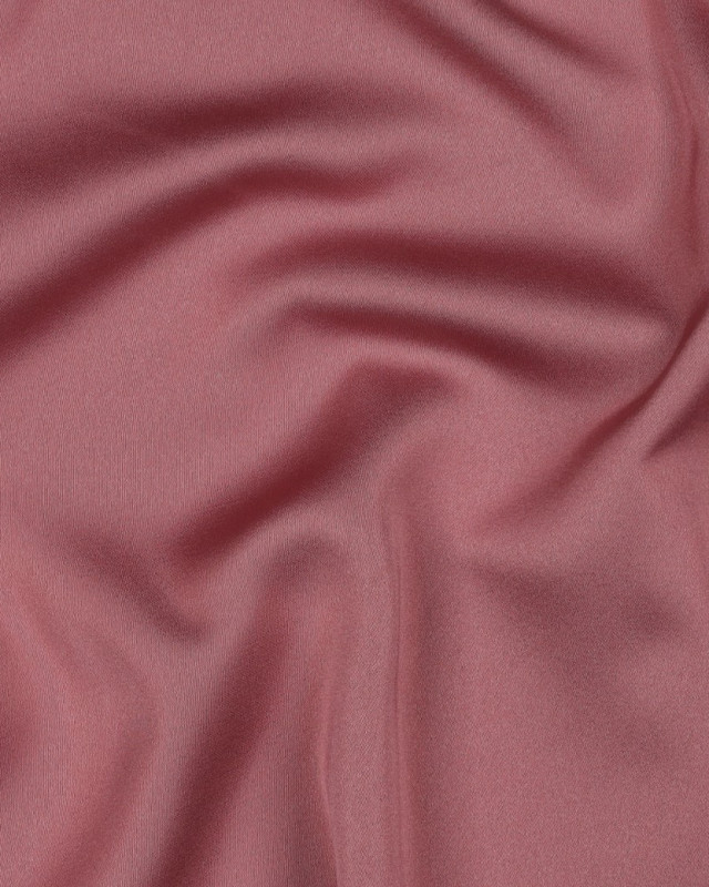 Tissu Microfibre Toucher Soie Vieux Rose - Mercerine