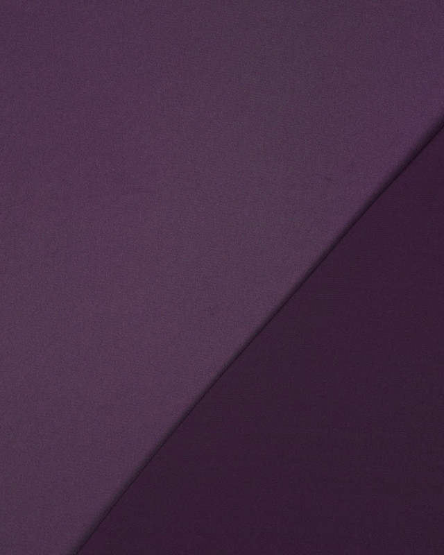 Tissu Microfibre Toucher Soie Violet - Mercerine