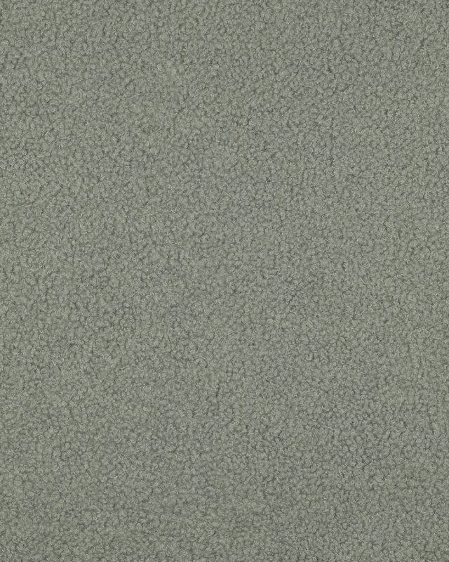 Tissu Petites Bouclettes Vert Sauge - Mercerine