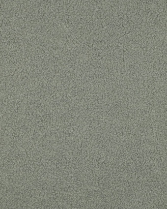 Tissu Petites Bouclettes Vert Sauge - Mercerine