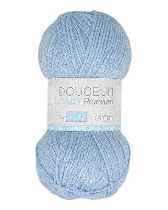 Fil à tricoter Douceur Baby 50g - 60% Acrylique, 40% Polyamide