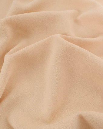 Tissu Crêpe Lourd Uni Sofia Nude - Mercerine