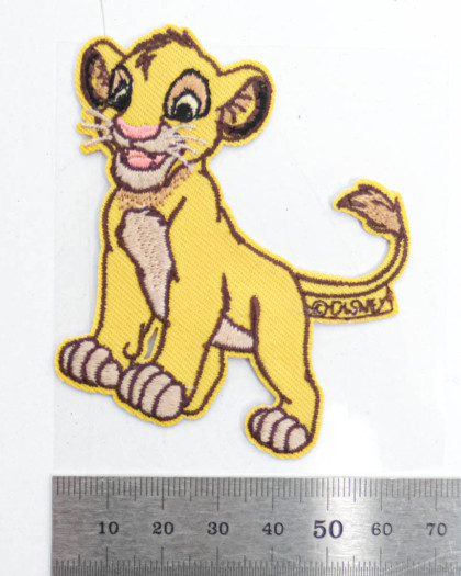 Ecusson Thermocollant le roi lion Simba