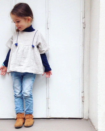 Ikatee SAKURA KIDS patron robe et blouse enfant - Mercerine