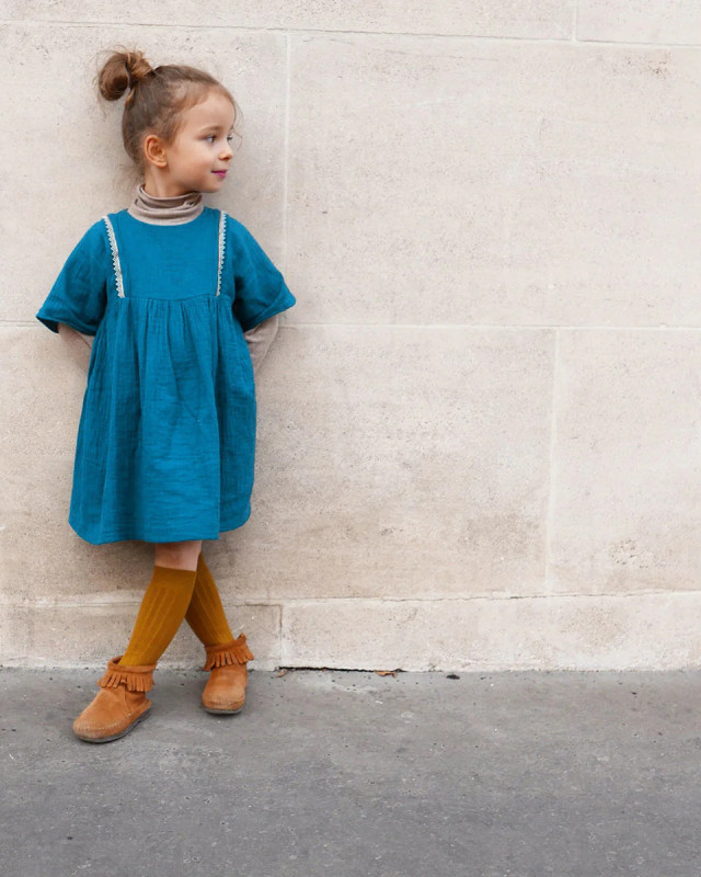 Ikatee SAKURA KIDS patron robe et blouse enfant - Mercerine