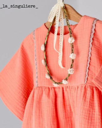 Ikatee SAKURA KIDS patron robe et blouse enfant - Mercerine