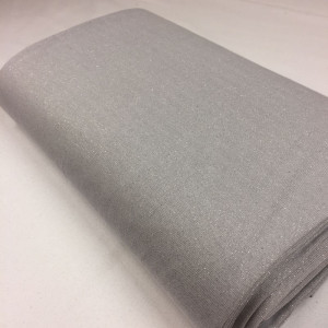 Bord côte gris argent - par 10cm -  1 - Mercerine