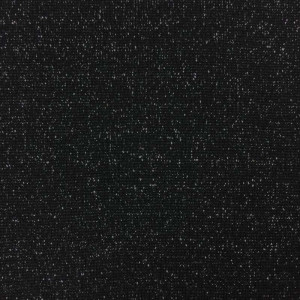 Bord côte noir lurex argent - par 10cm -  1 - Mercerine