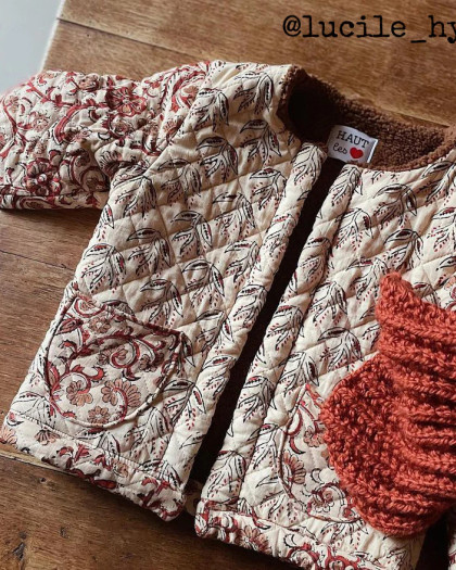 Vega Gilet Maille pour enfant de 1 mois à 4 ans-Ikatee