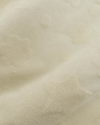 Tissu Polaire Baby Ecru Oeko-Tex - Mercerine