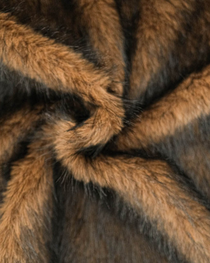 Imitation Fourrure Camel Oeko-tex