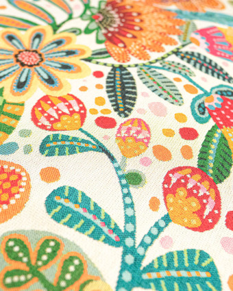 Tissu Jacquard Allover Gina Multico - Mercerine
