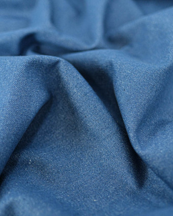 Tissu Jean Nims Bleu Ciel - Mercerine