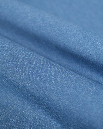 Tissu Jean Nims Bleu Ciel - Mercerine