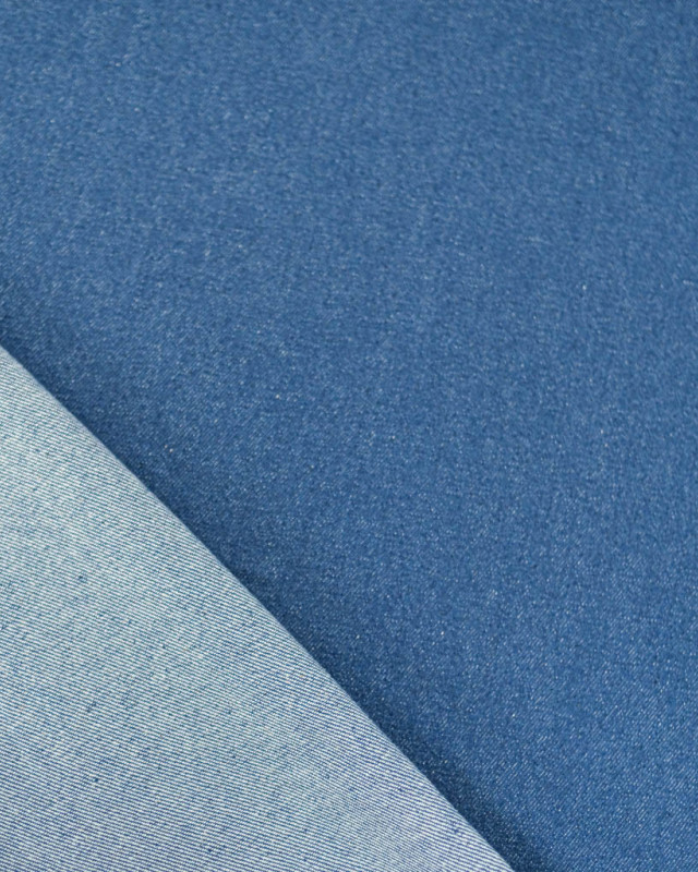 Tissu Jean Nims Bleu Ciel - Mercerine