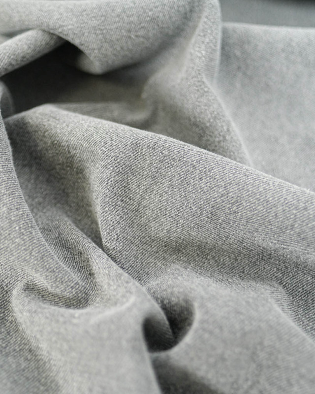 Tissu Jean Nims Gris - Mercerine