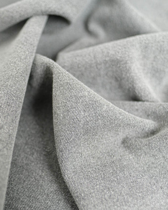 Tissu Jean Nims Gris - Mercerine