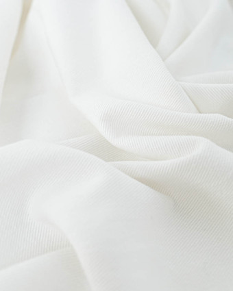 Tissu Jean Nims Blanc - Mercerine