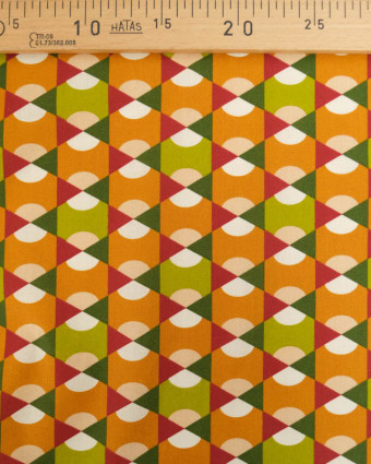 Tissu Coton Imprimé Epopée Peanut - Mercerine