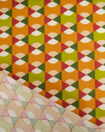 Tissu Coton Imprimé Epopée Peanut - Mercerine
