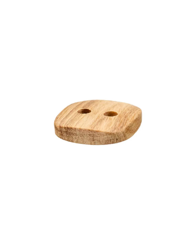 Bouton Carré en Bois - 10,12,15,20mm - Prym - Mercerine