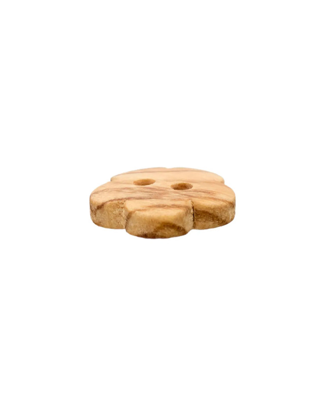 Bouton Fleur en Bois - 12,15mm - Prym - Mercerine