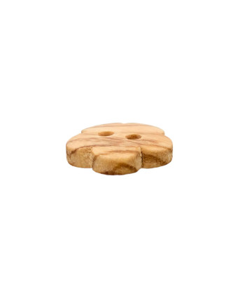 Bouton Fleur en Bois - 12,15mm - Prym - Mercerine