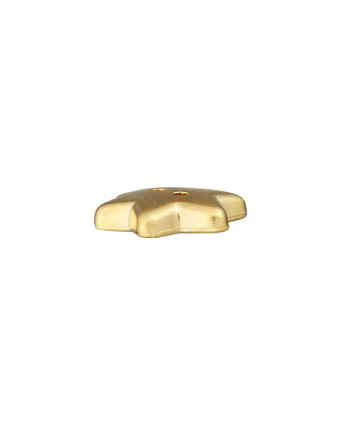 Bouton Etoile Métallisé- Argent et Or - Prym