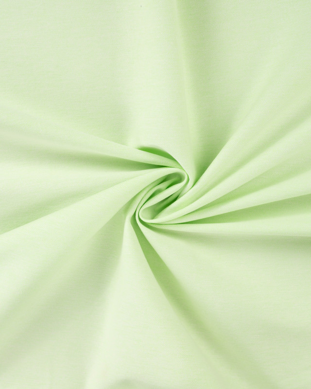 Tissu Jean Stretch Double Face Pop Vert - Mercerine