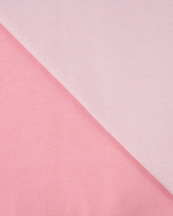 Tissu Jean Stretch Double Face Pop Rose Clair - Mercerine