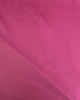 Minky Lisse Uni Orchidée - Mercerine