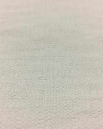  Tissu Viscose texturée blanc  Ambre -  Mercerine