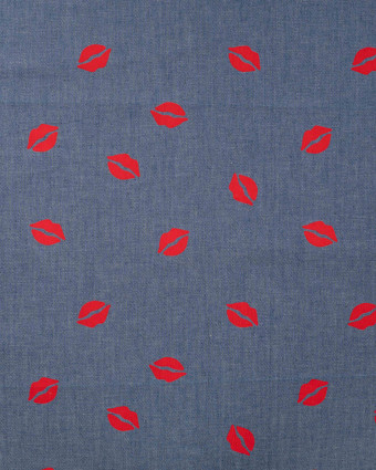 Tissu chambray Bouche - Mercerine