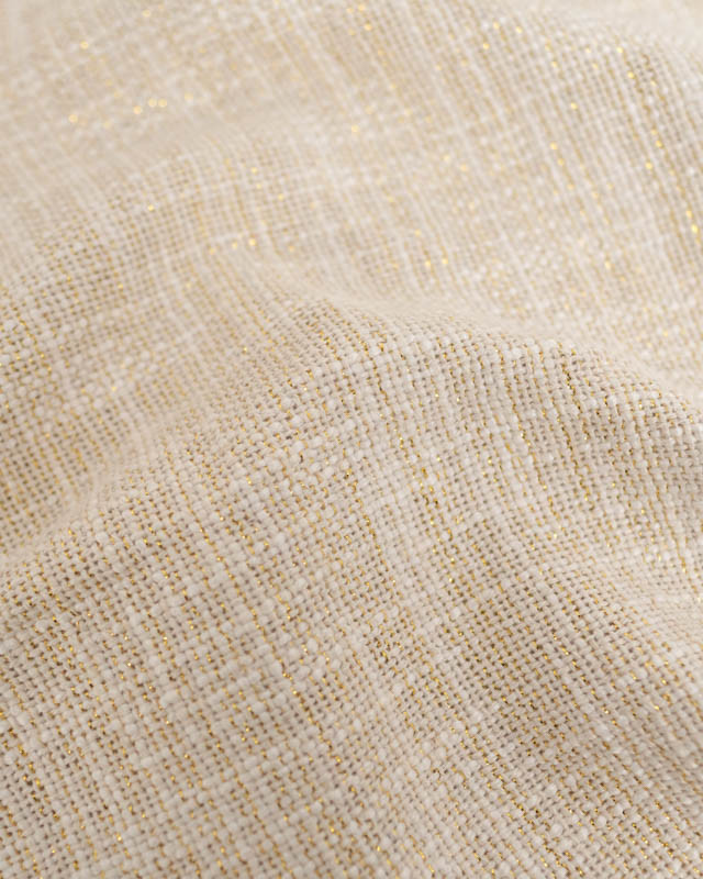 Toile Shiny Lurex Doré - Mercerine