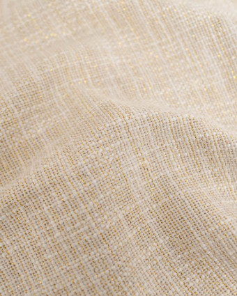 Toile Shiny Lurex Doré - Mercerine