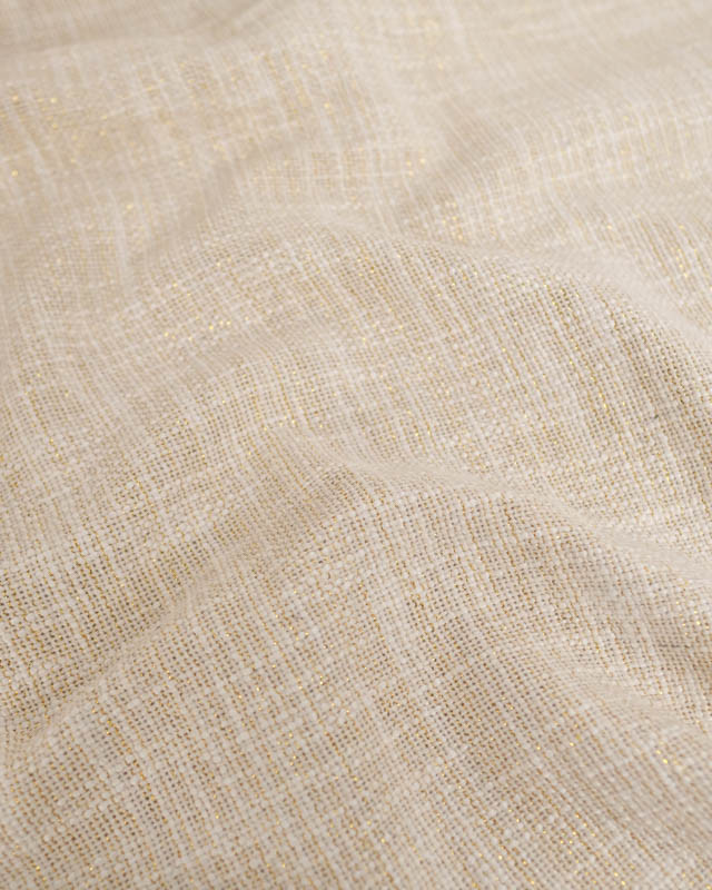 Toile Shiny Lurex Doré - Mercerine