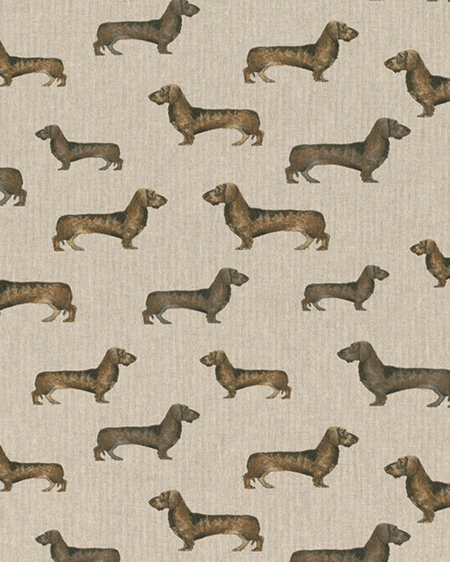 Tissu Effet Lin Teckel - Mercerine