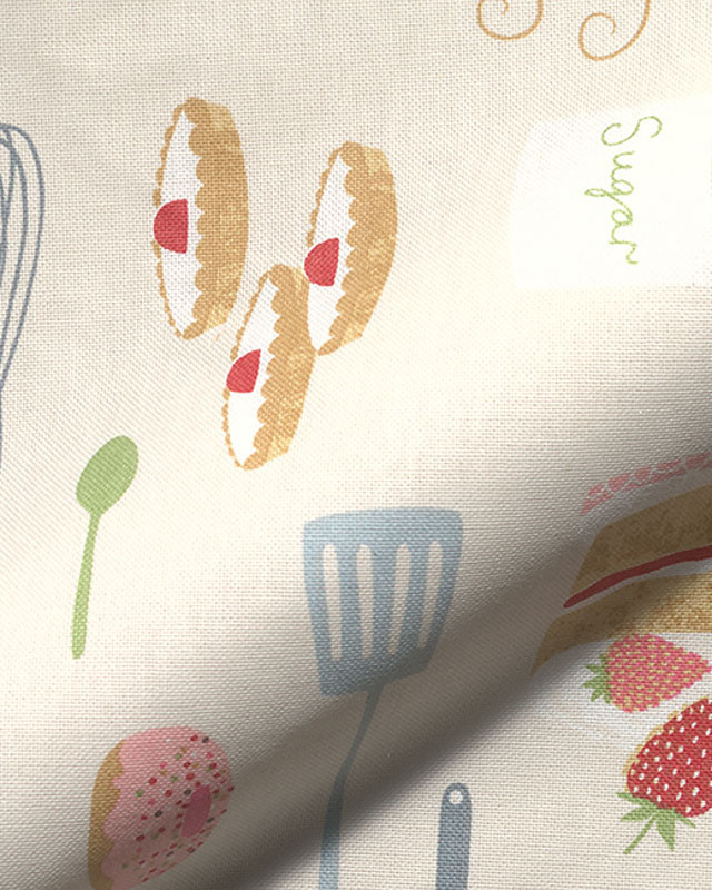 Toile Semi Panama Patisserie - Mercerine