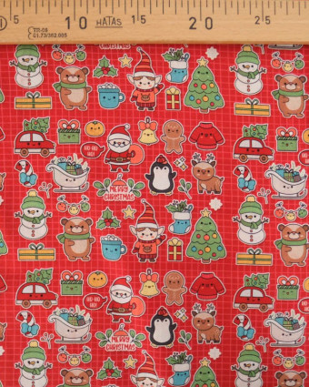 Coton de Noël Kawaii Christmas - Mercerine