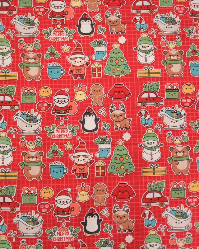 Coton de Noël Kawaii Christmas - Mercerine