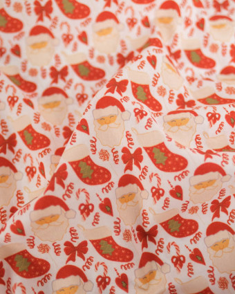 Coton de Noël Santa Claus - Mercerine